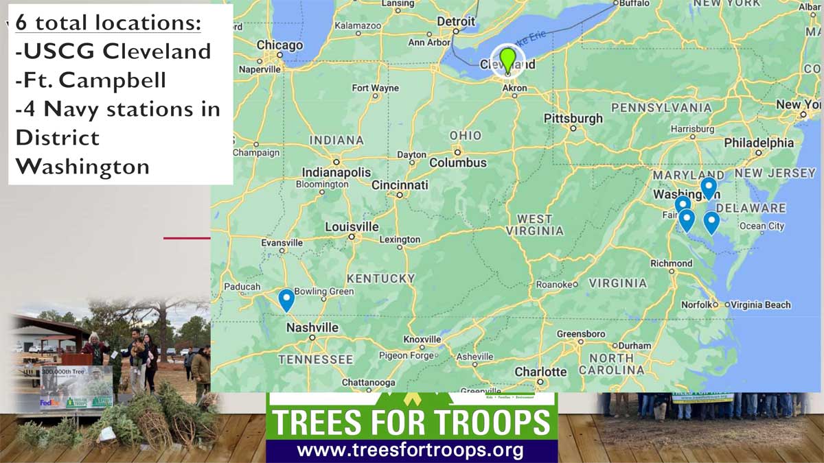 trees for troops